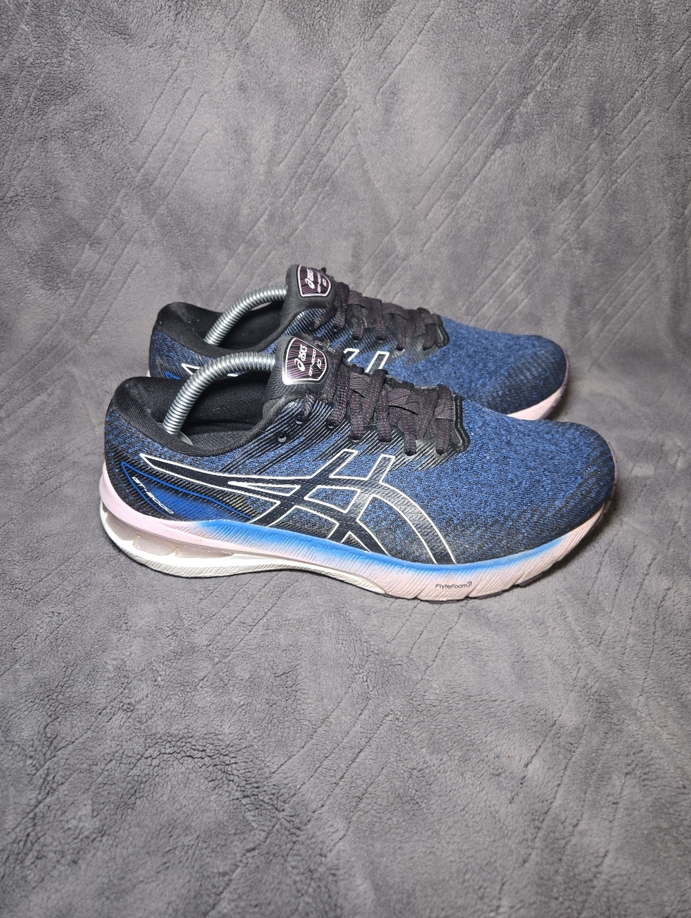 Asics GT-2000 10 Running Shoes Womens Sz 8 Wide Athletic Sneakers Trainers Blue.